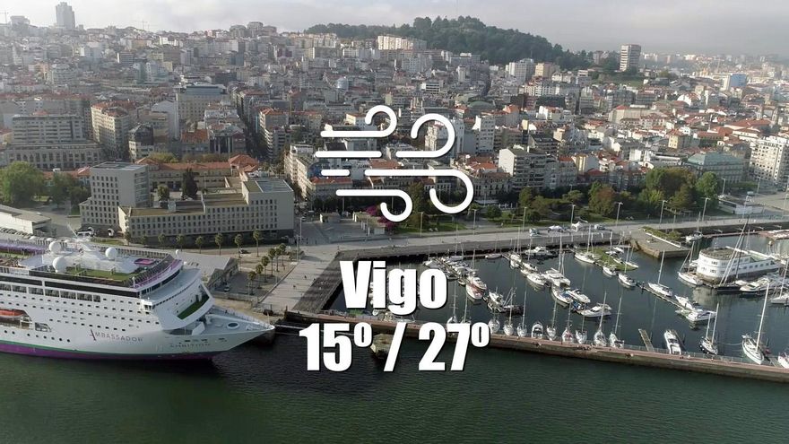 El tiempo en Vigo: previsión meteorológica para hoy, jueves 24 de julio