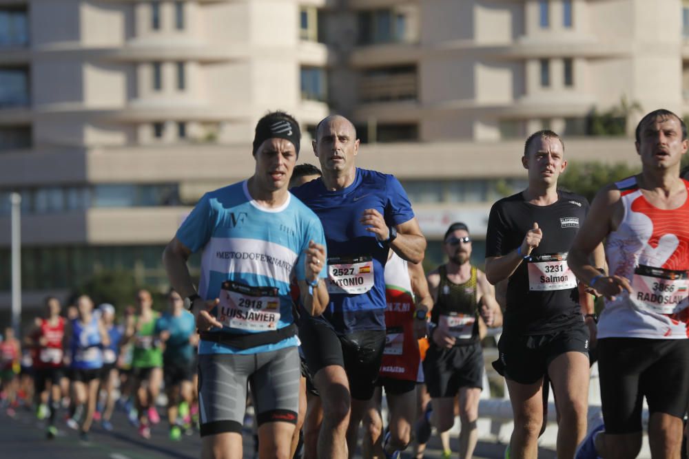 Las mejores imágenes del Maratón Valencia 2019