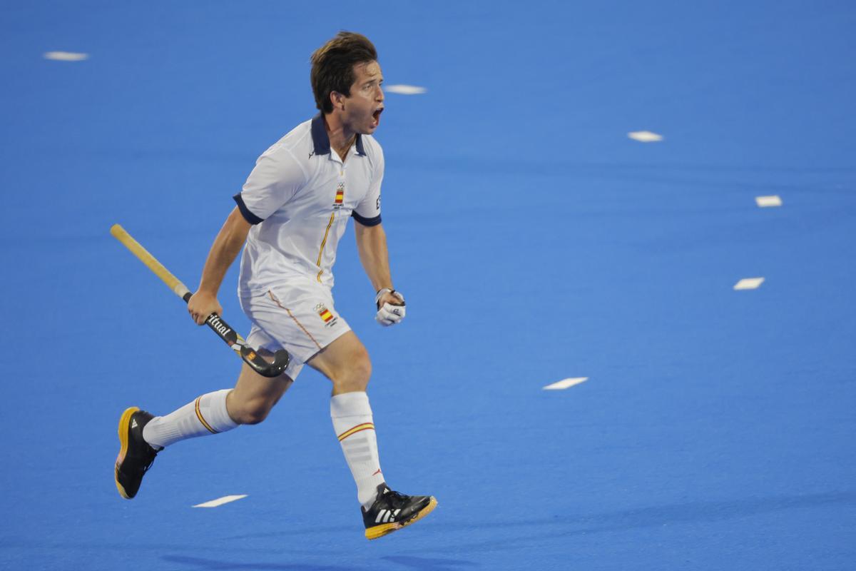 Hockey Hierba Masculino. España - Sudáfrica