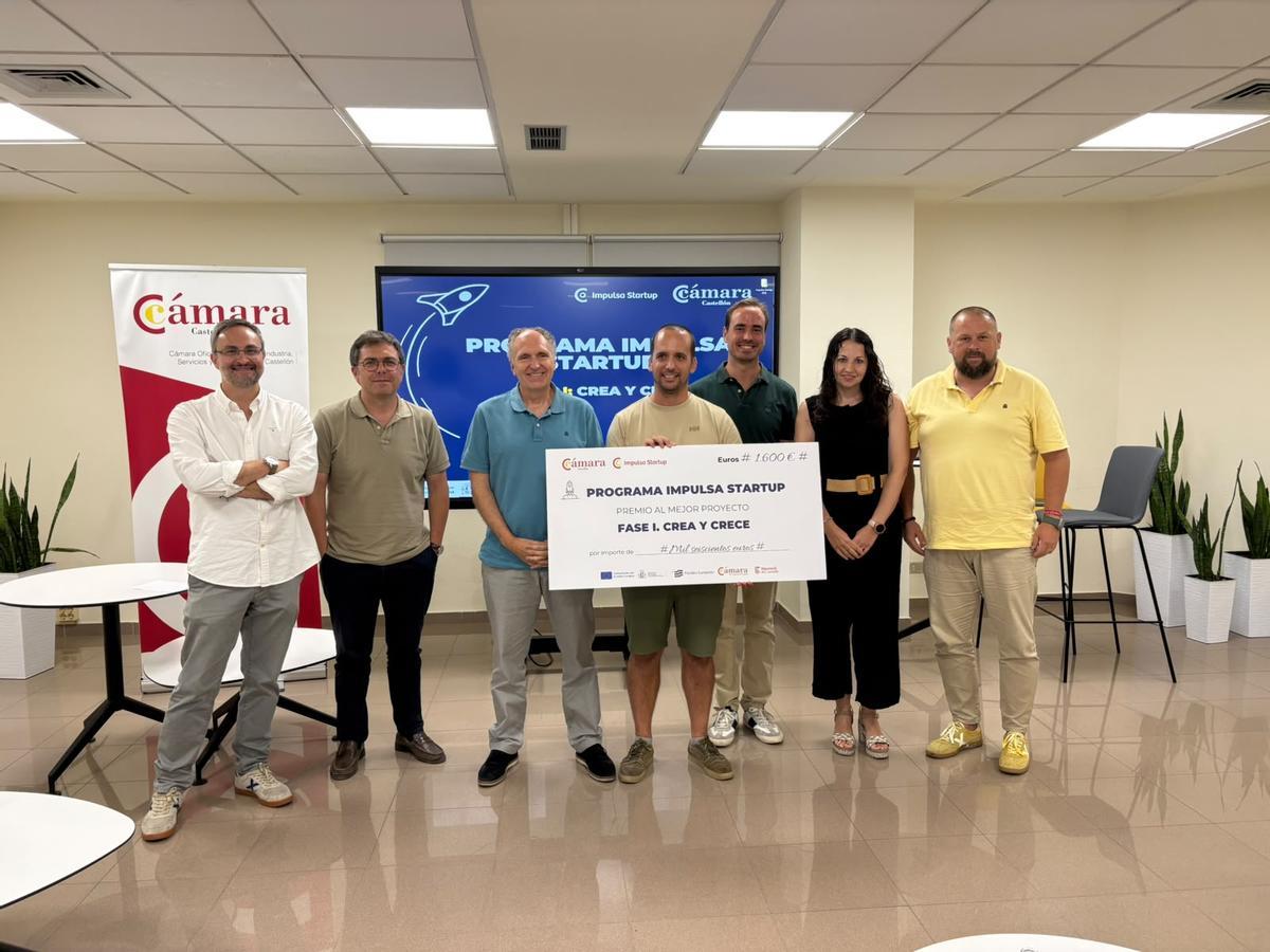 Entrega de premio a esta empresa innovadora.