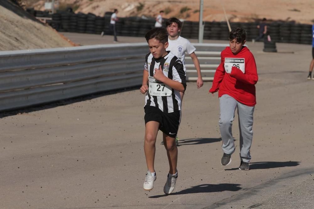 Cross Escolar Cartagena en el Circuito de Velocida