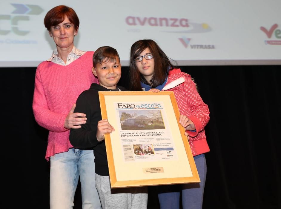 Así fue la entrega de premios de Faro da Escola