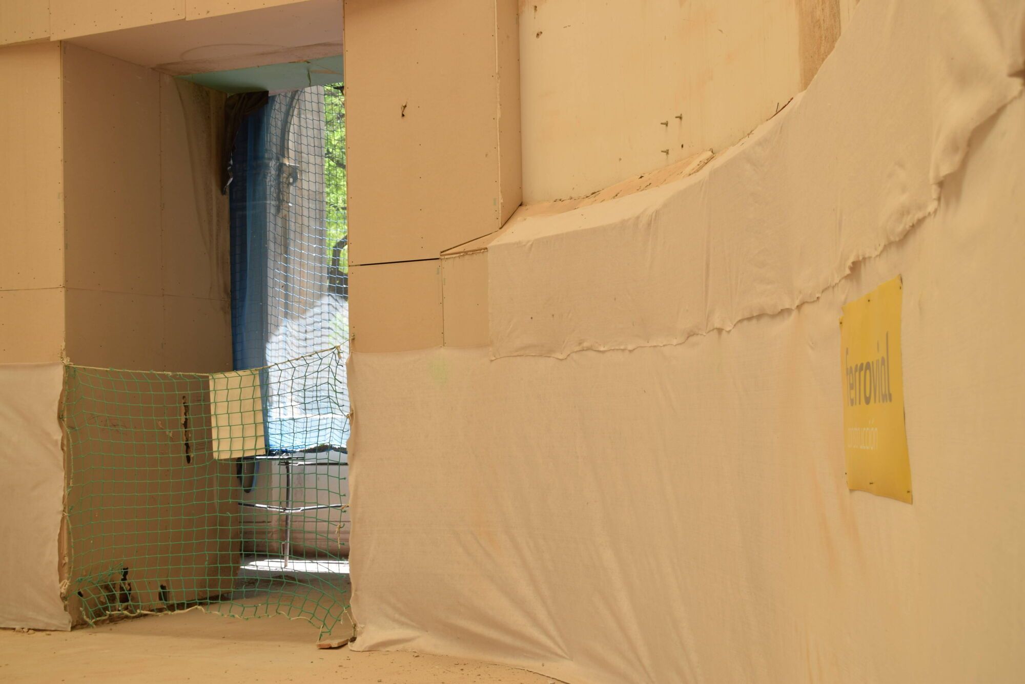 Estado de las obras de adecuación integral del Museo Arqueológico de Sevilla.