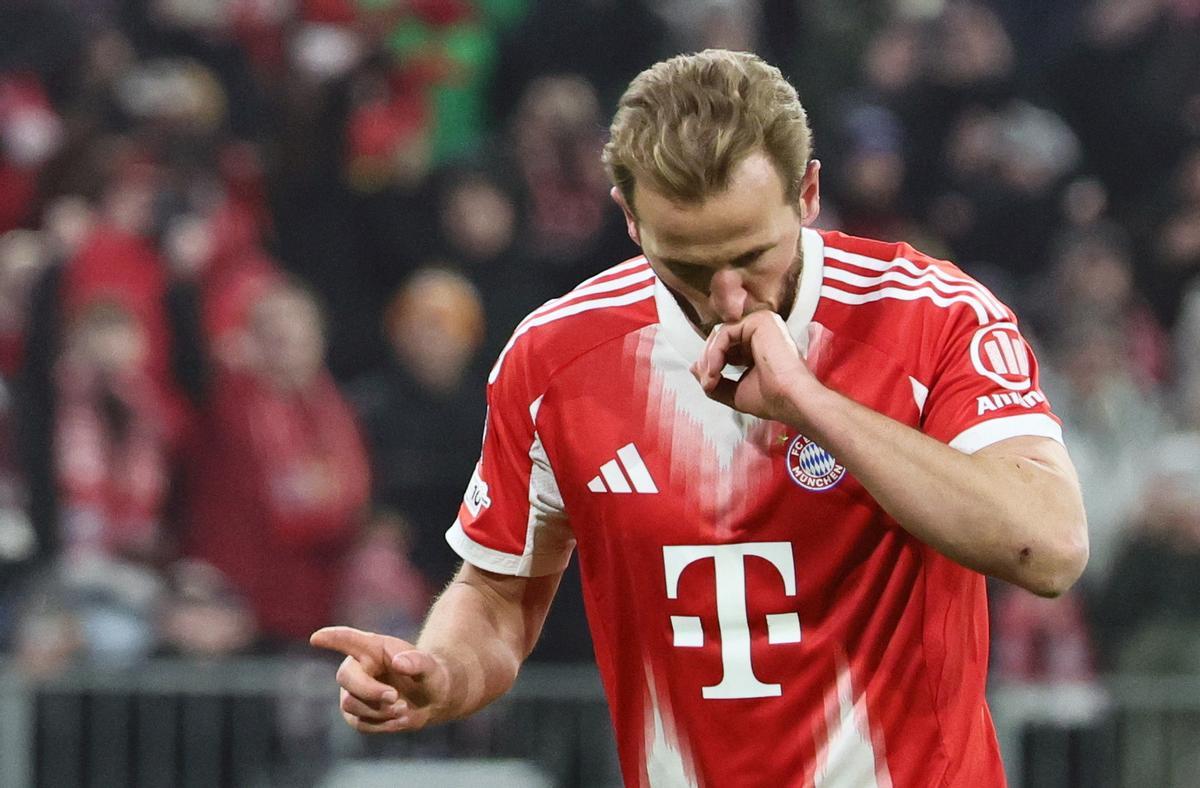 Kane, delantero del Bayern