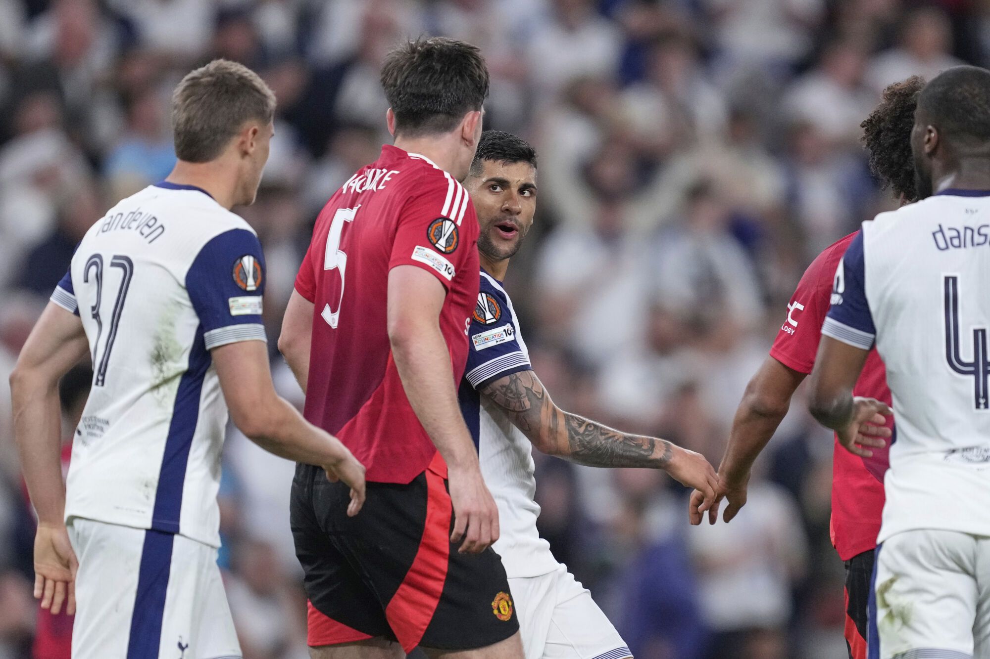 Final de la Europa League: Tottenham Hotspur - Manchester United.