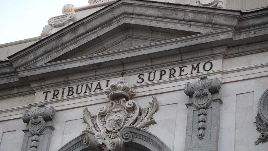 Una imagen de la sede del Tribunal Supremo.