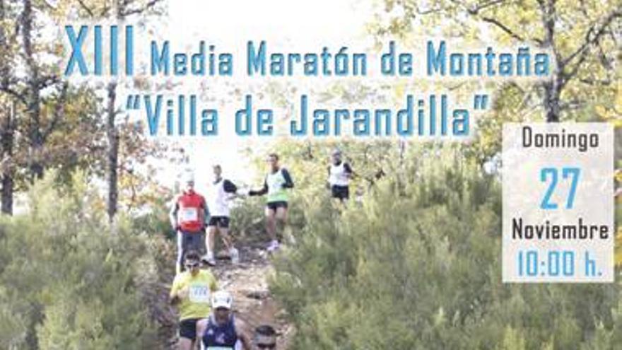 La XIII edición de la Media Maratón Villa de Jarandilla se disputa el próximo día 27