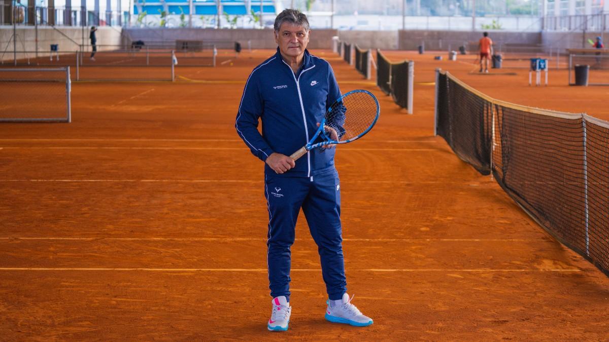 Así han quedado las pistas semicubiertas de la Rafa Nadal Academy