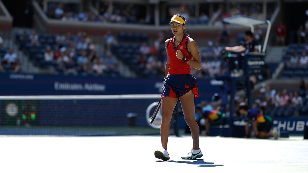 Raducanu sueña a lo grande en Nueva York