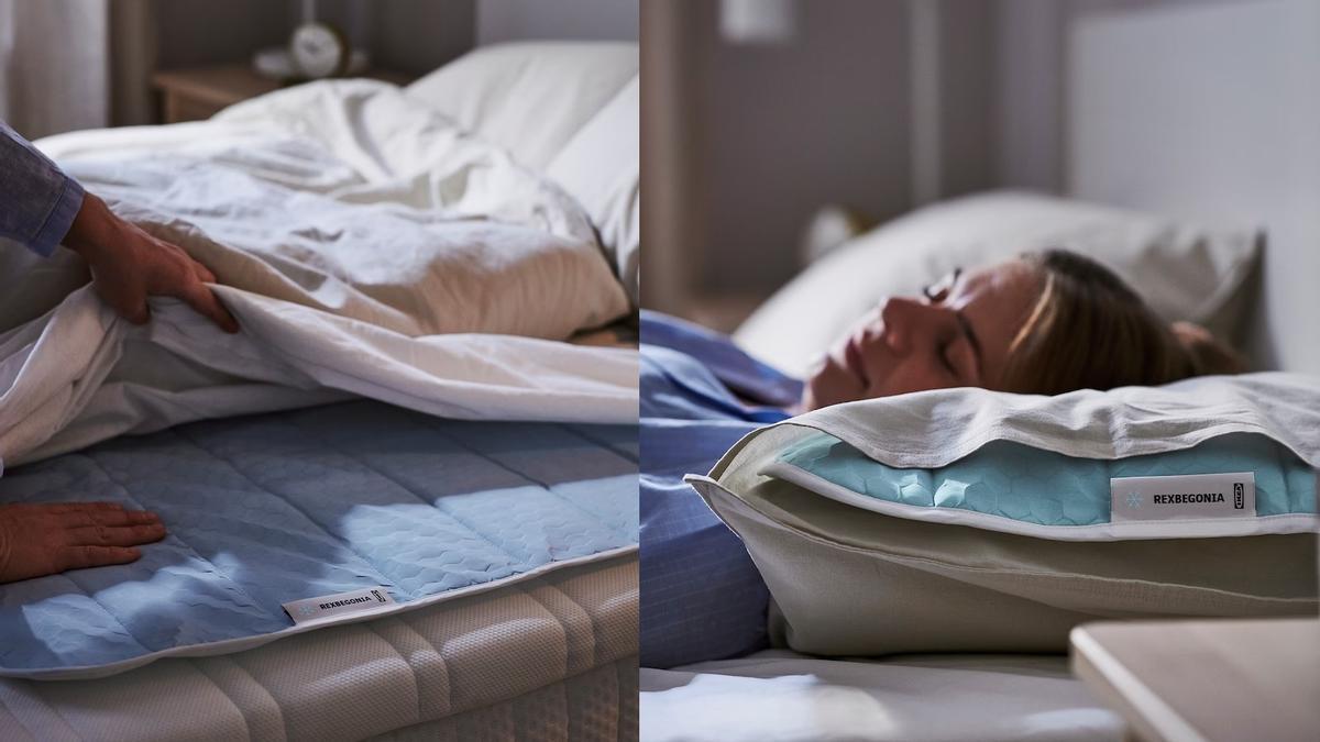 Rexbegonia Ikea | La almohadilla refrescante para dormir fresco con la ola de calor