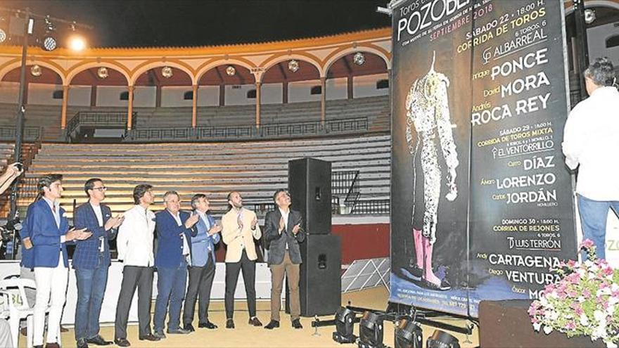 Roca Rey, Enrique Ponce y David Mora, en los carteles taurinos de la feria