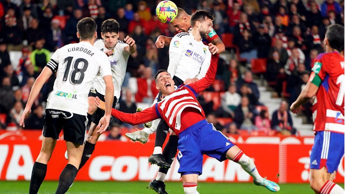 Resumen, goles y highlights del Granada 1 - 0 Burgos de la jornada 20 de LaLiga Smartbank
