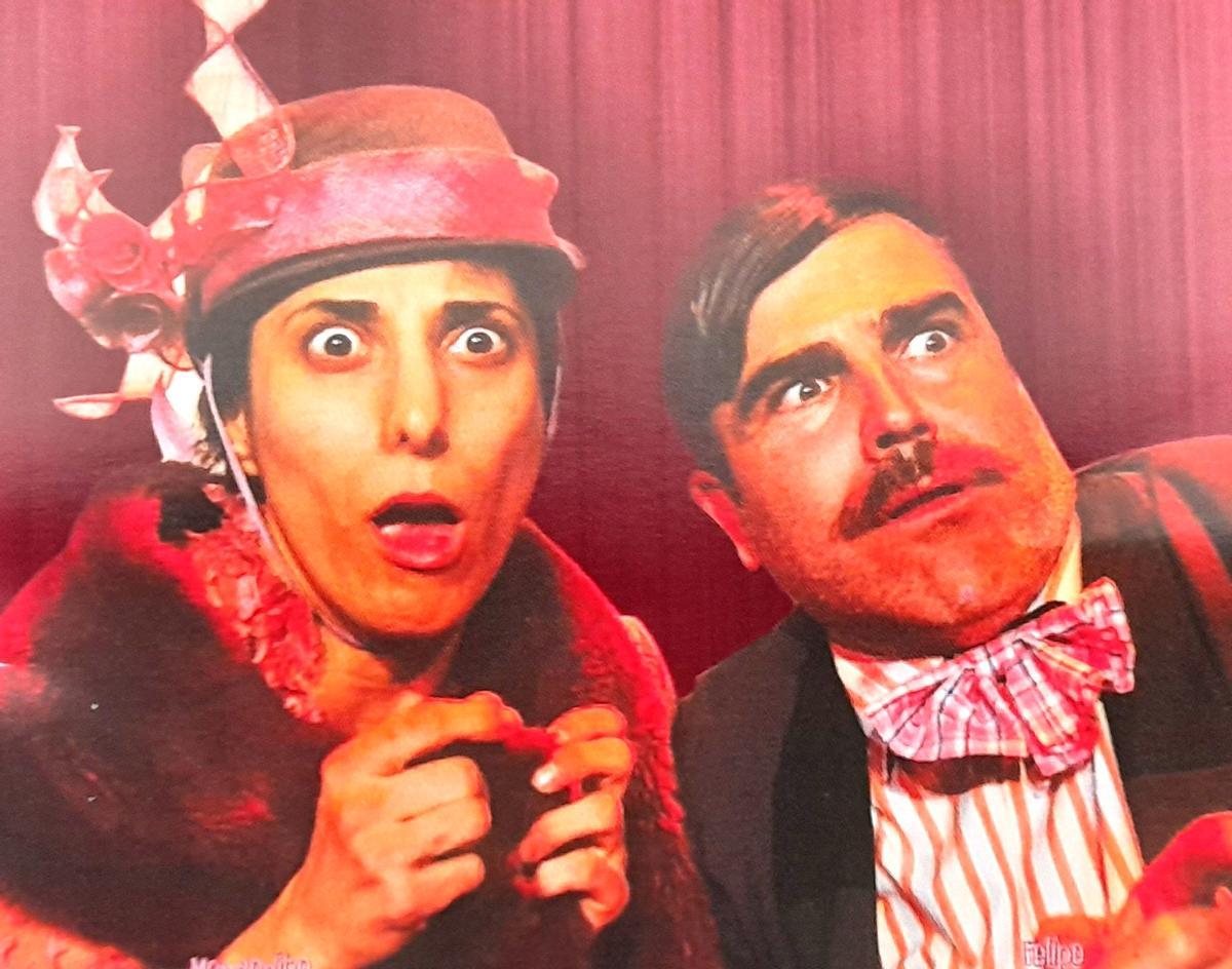 Maite Vallecillo y Fermín Núñez, en 'Vecinos'.