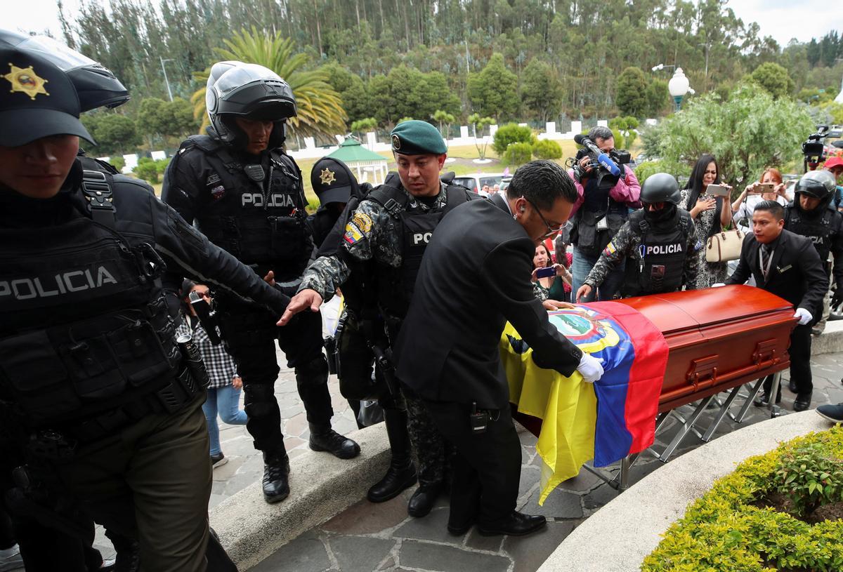 Quito despide al candidato asesinado Fernando Villavicencio