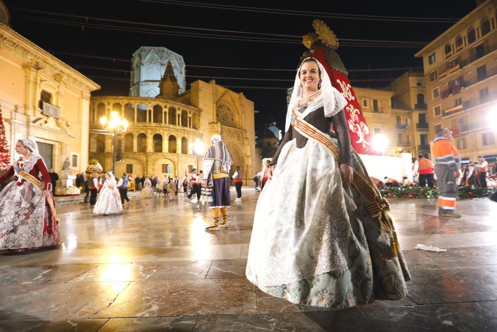 Desfile de Sandra Gómez en la Ofrenda