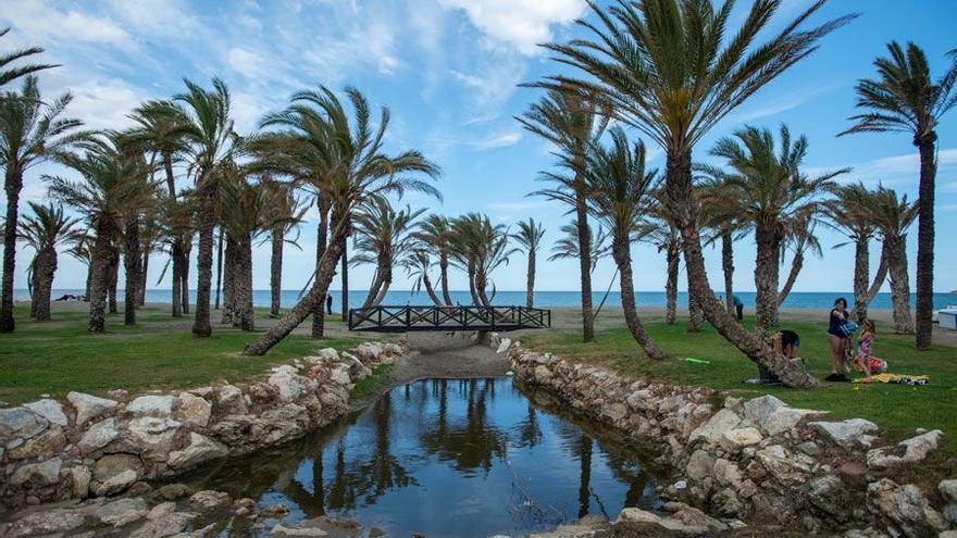 Playa de Torremolinos.