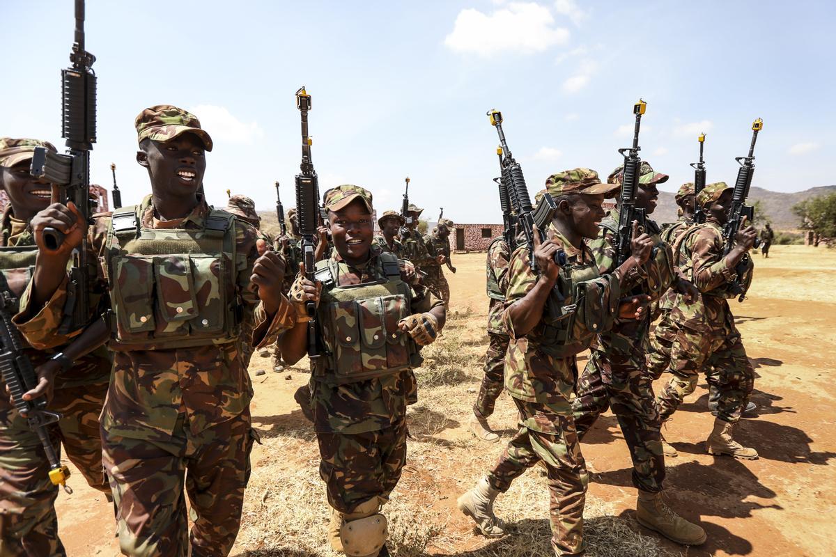 EEUU monta en la sabana de Kenia su mayor maniobra militar en África del Este