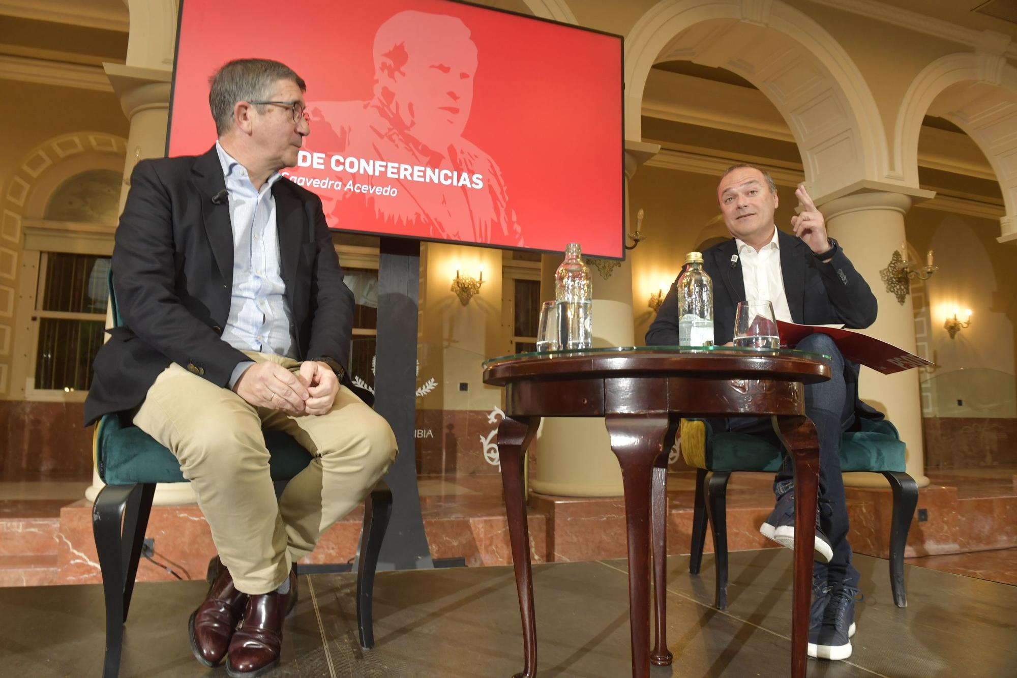 Patxi López participa en el ciclo de conferencias en memoria de Jerónimo Saavedra