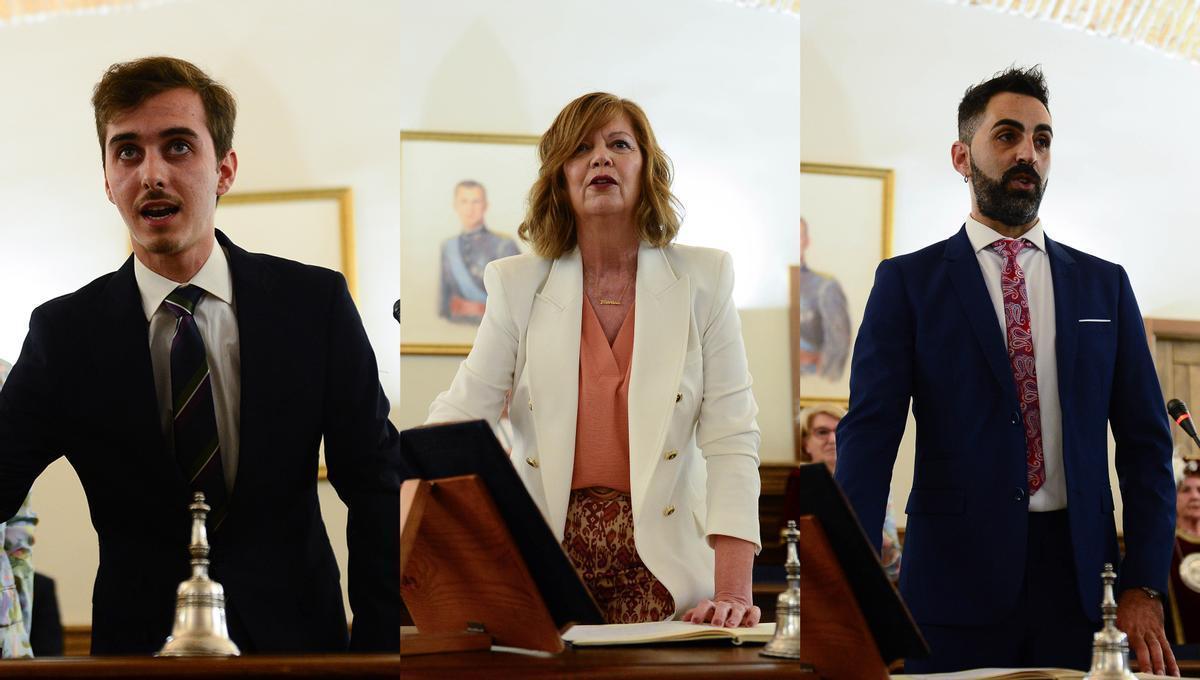 Cambios en Plasencia: Alberto Belloso (izquierda) asumirá Deportes y David Calvo (derecha), Inclusión.