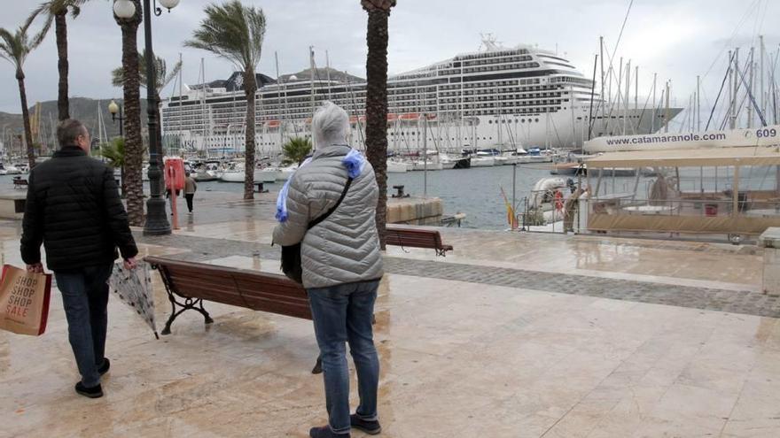 El puerto de Cartagena bate un nuevo récord con los turistas de los cruceros