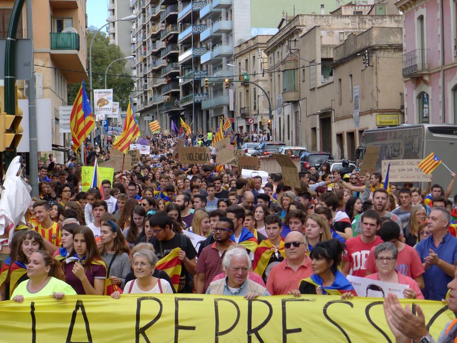 Manifestació a Figueres.