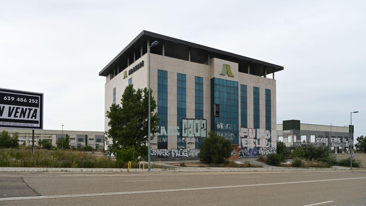 Edificio Aranade en el polígono Centrovía de La Muela.