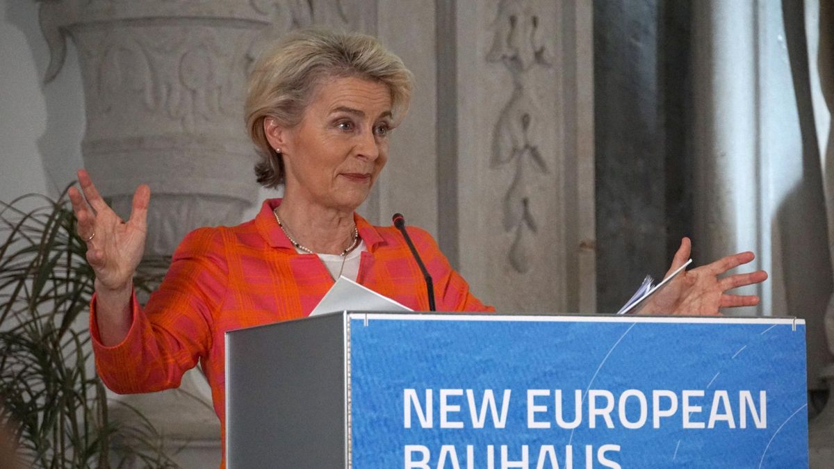 La presidenta de la Comisión Europea, Ursula von der Leyen.