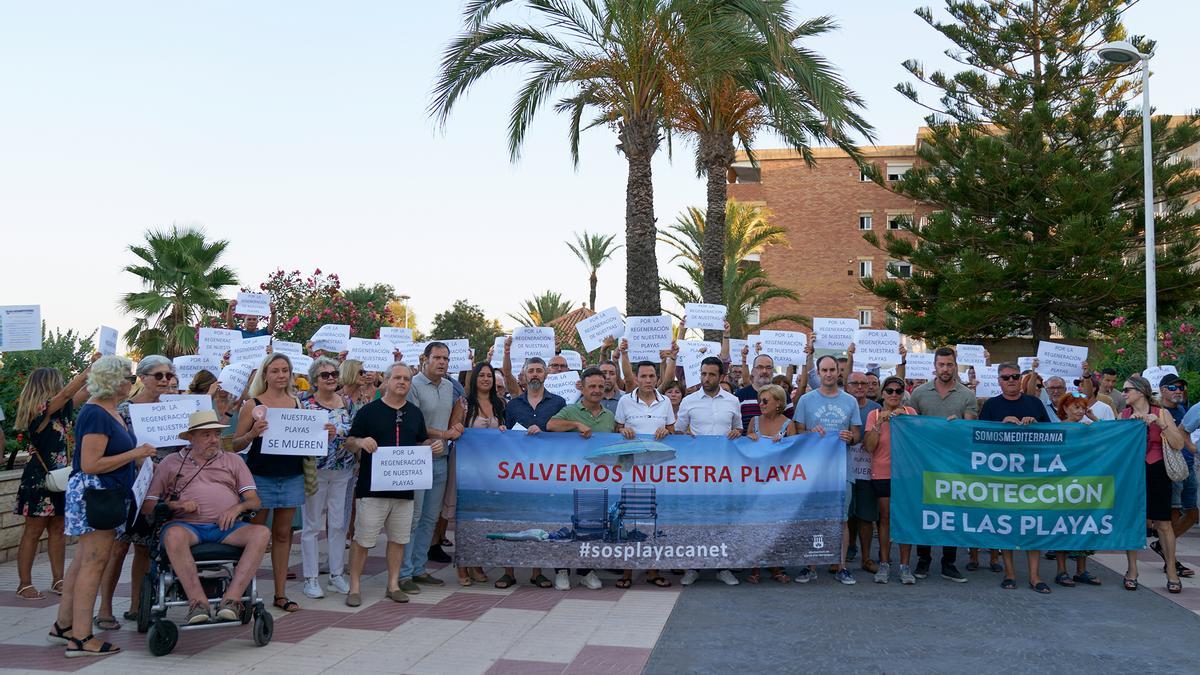 Concentración por las playas de Sagunt y Canet