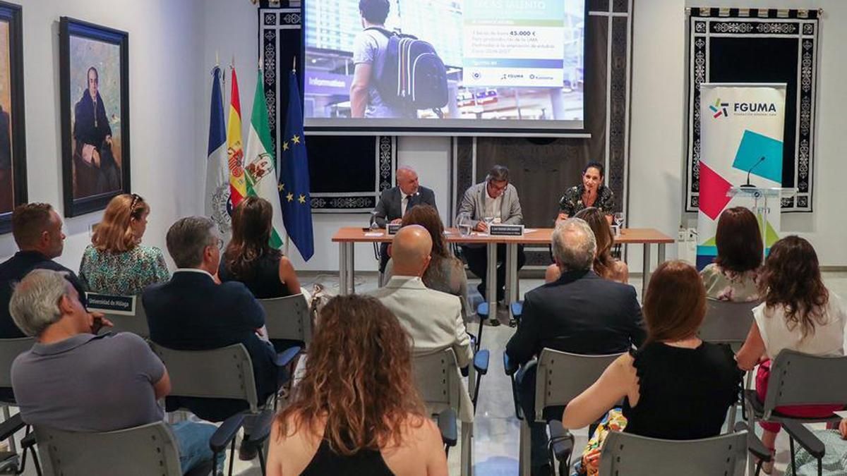 Universidad de Málaga y Fundación Kareema presentan las III Becas Talento para alumnado egresado