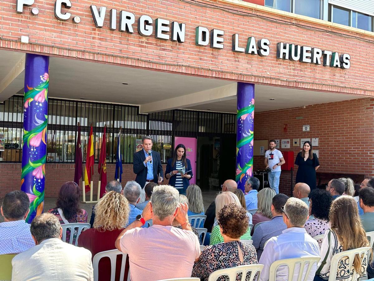 El alcalde de Lorca y la consejera de Ganadería presentaban el proyecto.