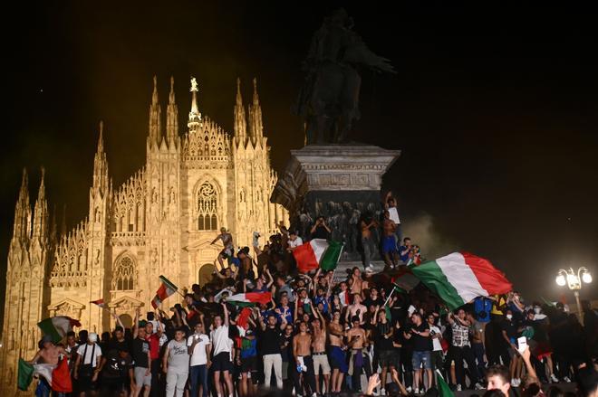 La celebración más loca de Italia tras ganar la Eurocopa