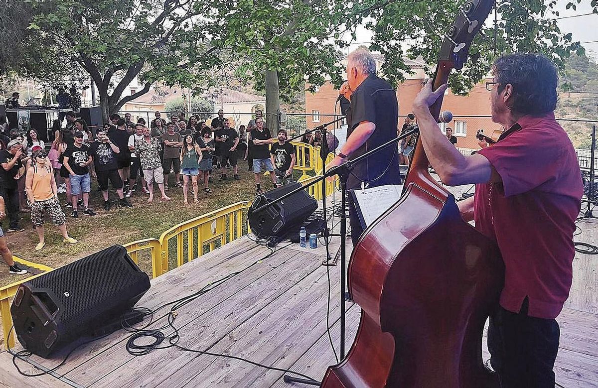 Actuación en el festival en l'Alcora.