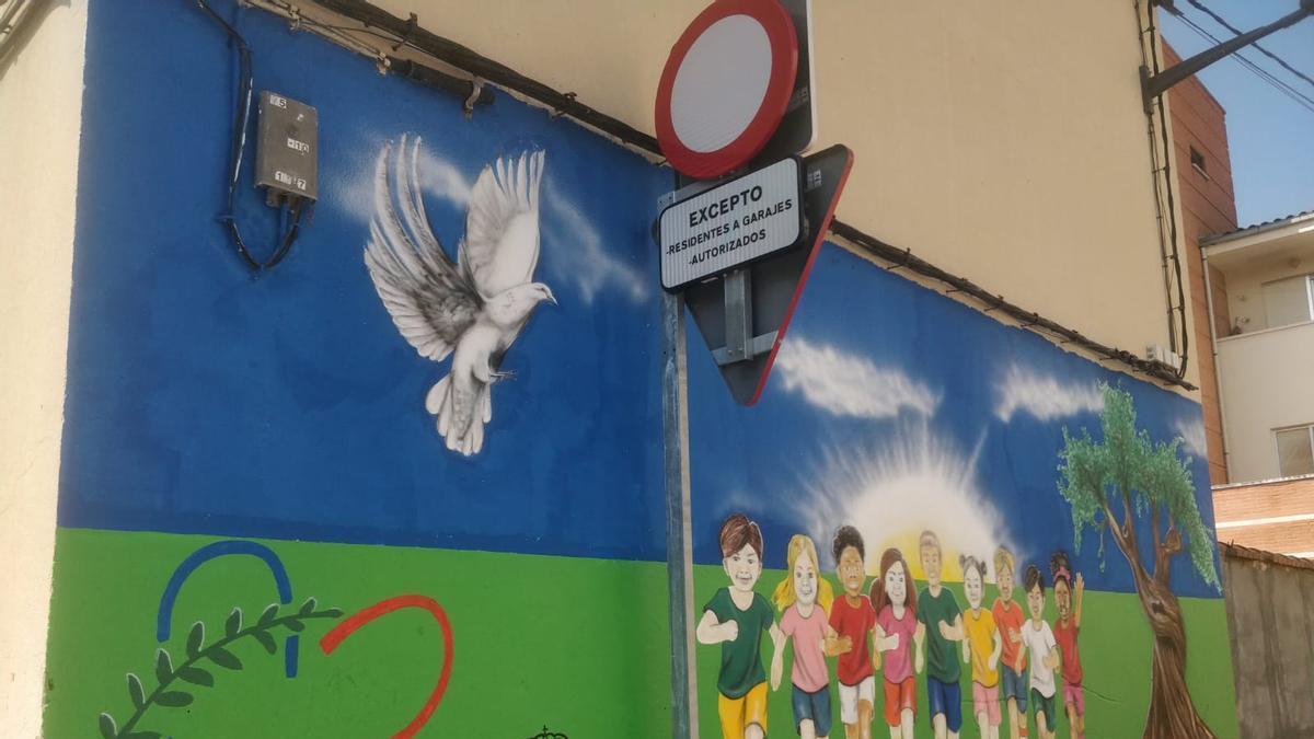 Nuevo mural en San José Obrero.