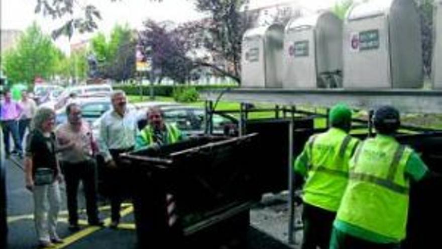 Coria instala contenedores soterrados en cinco zonas