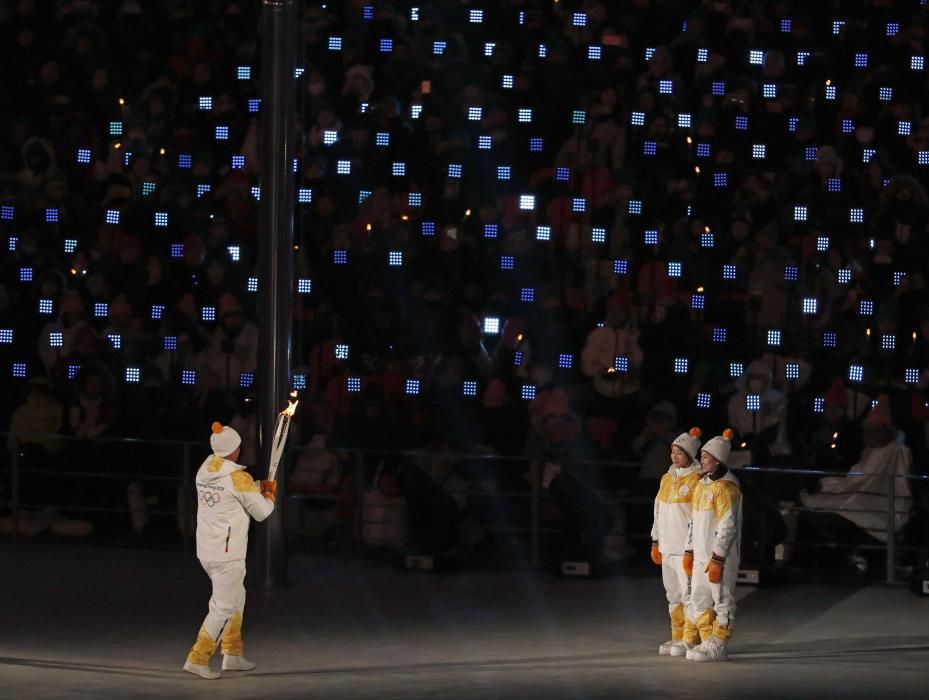 Inauguració dels Jocs Olímpics d'Hivern a Pyeongch