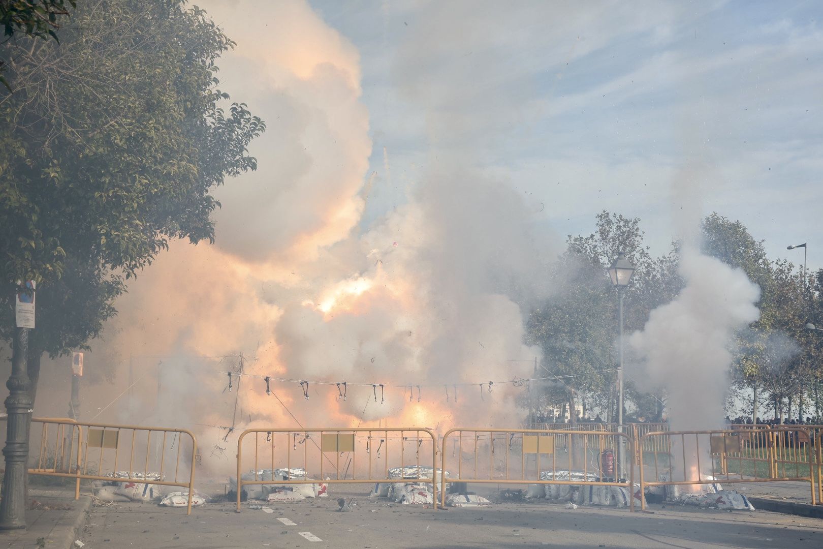 Mascletà para celebrar el Patrimoni