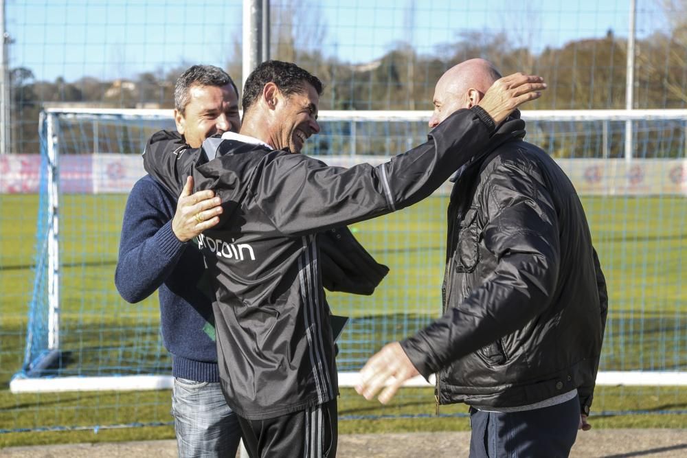 Entrenamiento del Real Oviedo