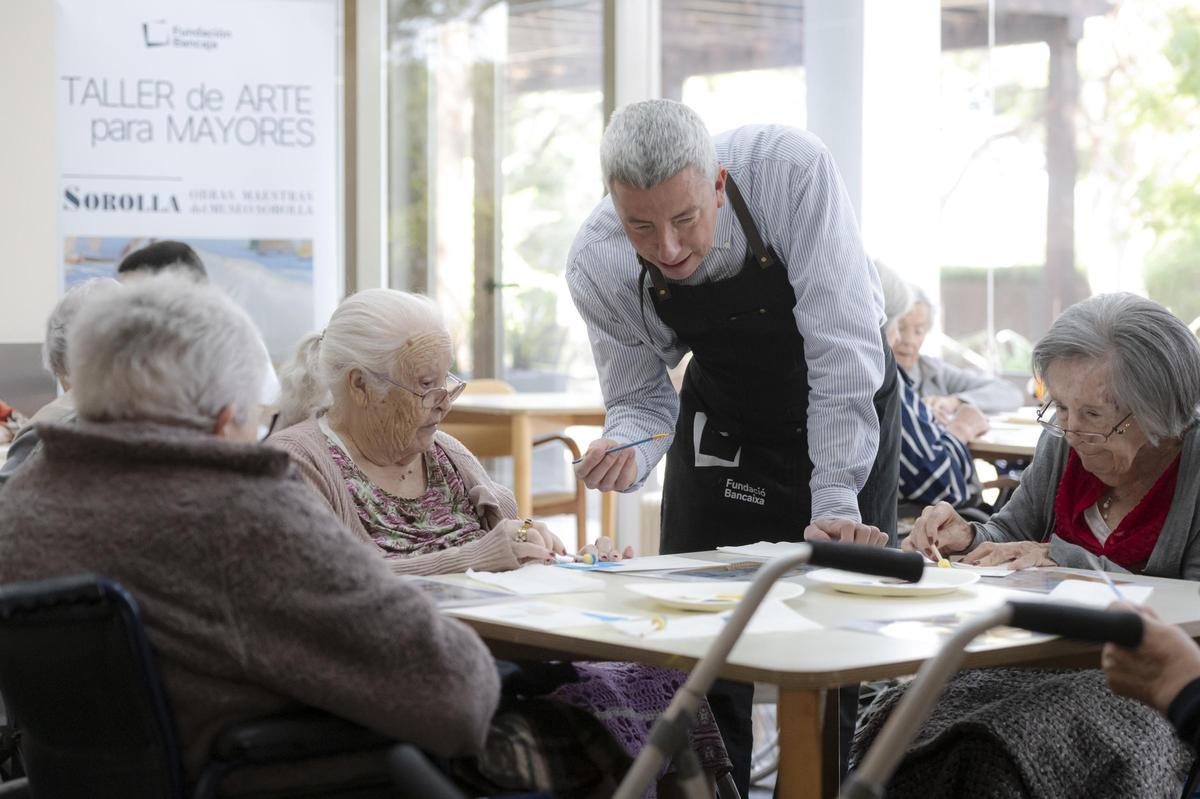 Sorolla inspira un taller para personas mayores