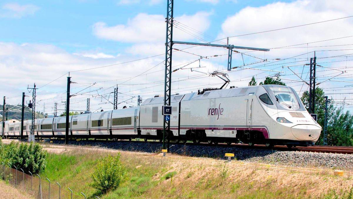 Un tren AVE de Renfe.
