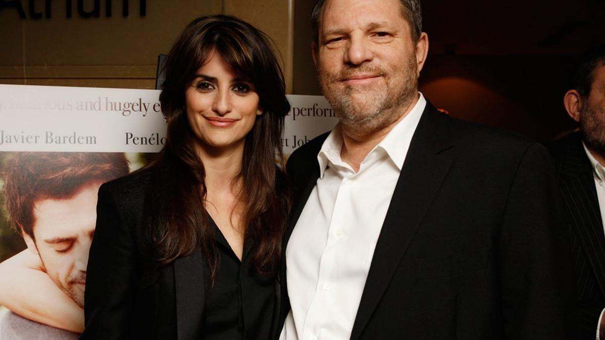 Penélope Cruz y Harvey Weinstein en 2009