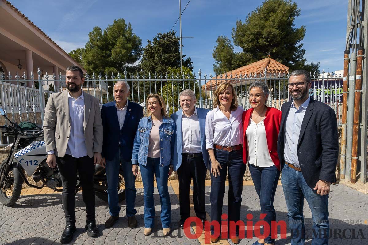 Presentación de José Vélez como candidato del PSOE a la presidencia de la Comunidad