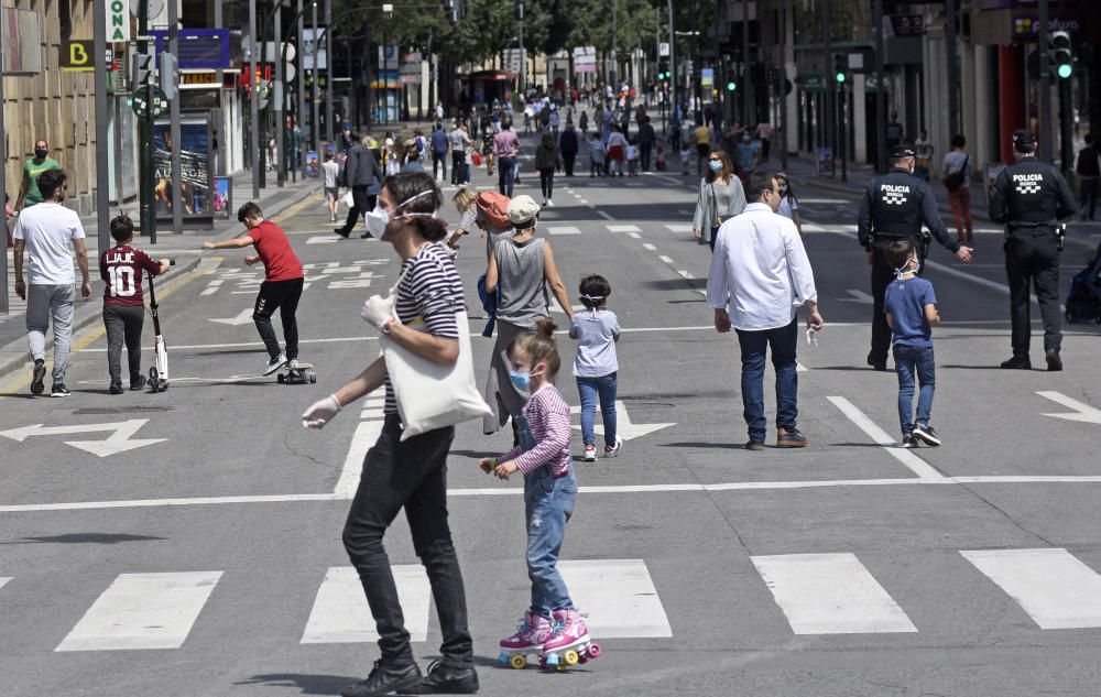 Coronavirus en Murcia: Así ha sido el primer día de desconfinamiento para los niños