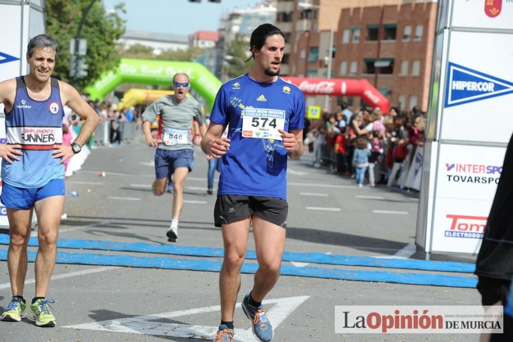 Media Maratón de Murcia: llegada (2ª parte)