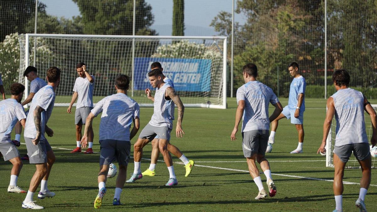 L'Espanyol a Torremirona, l'any passat.