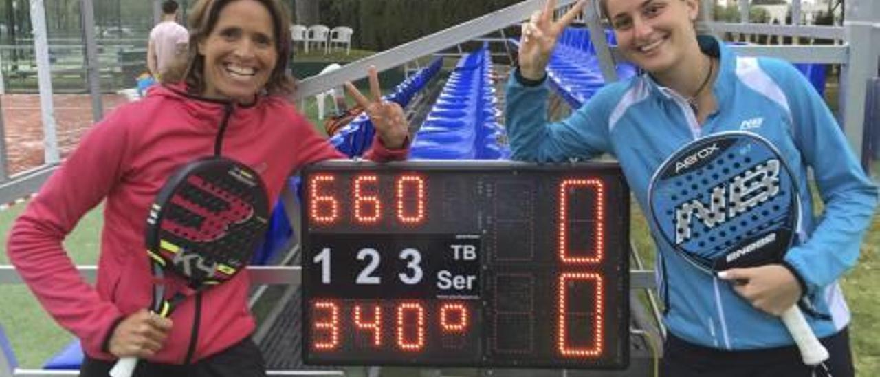 La gandiense Lorena Figueres y Tamara Icardo se adjudican  otro Torneo Oro