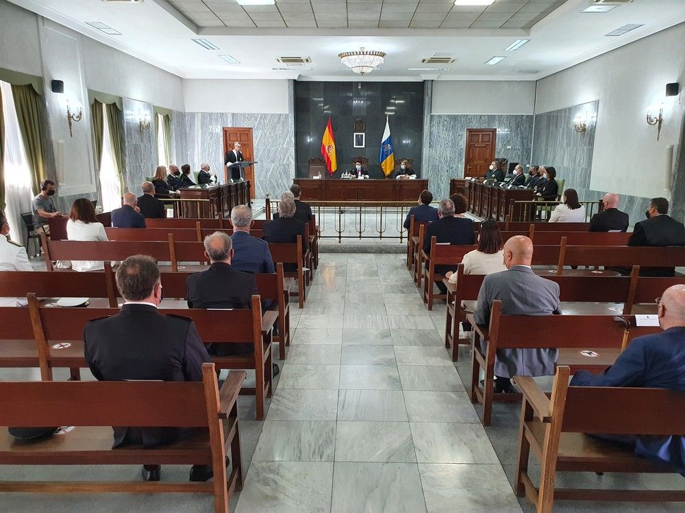 Apertura del año judicial en la capital grancanaria