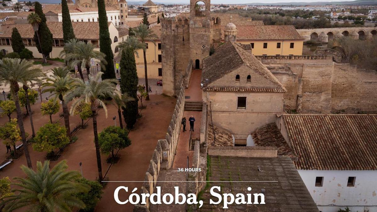 Portada del artiículo del New York Times sobre Córdoba.