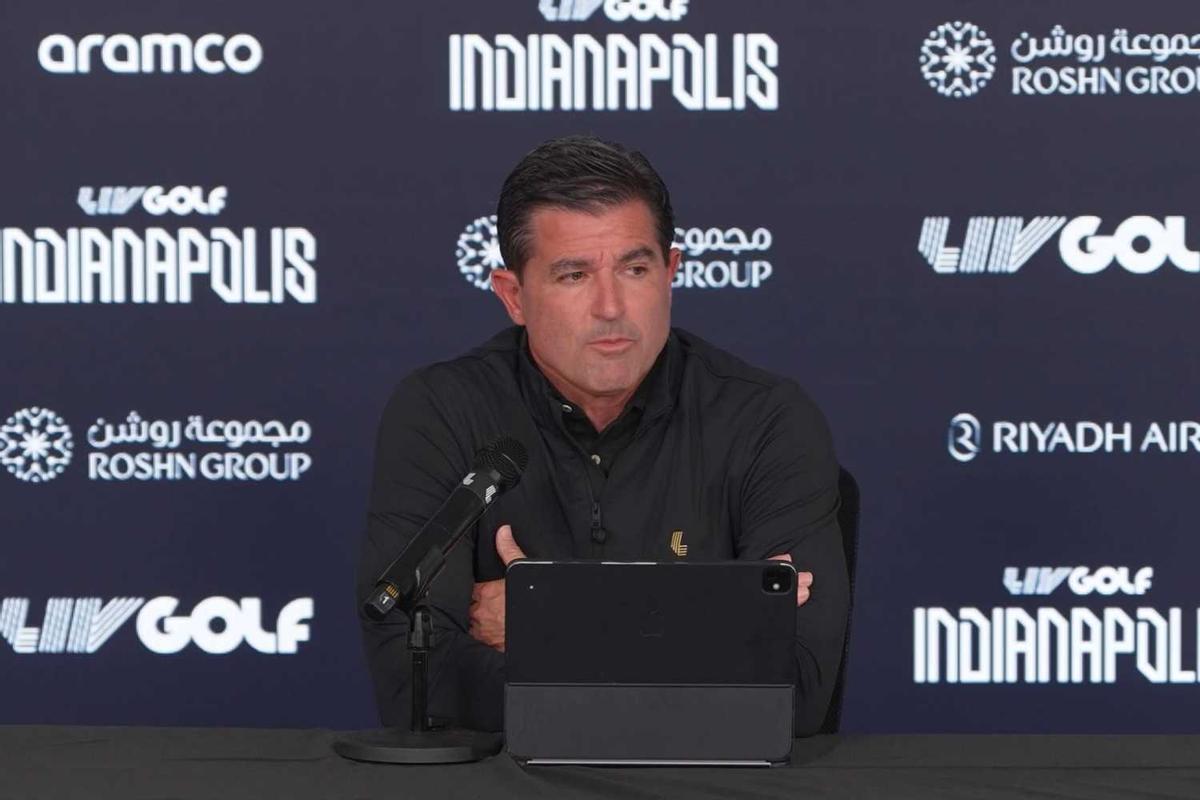 O'Neil hizo una extensa exposición de lo que espera en el futuro del LIV Golf