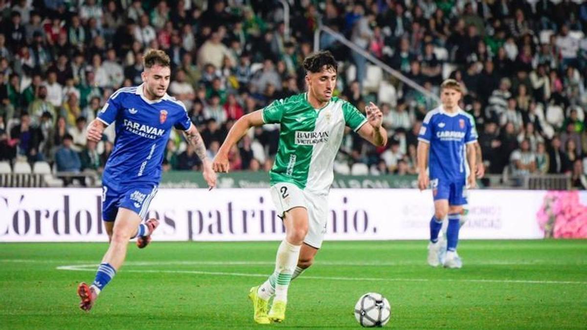 Cuenca y Saidu, los únicos que se salvan. Las puntuaciones del Córdoba-Real Zaragoza