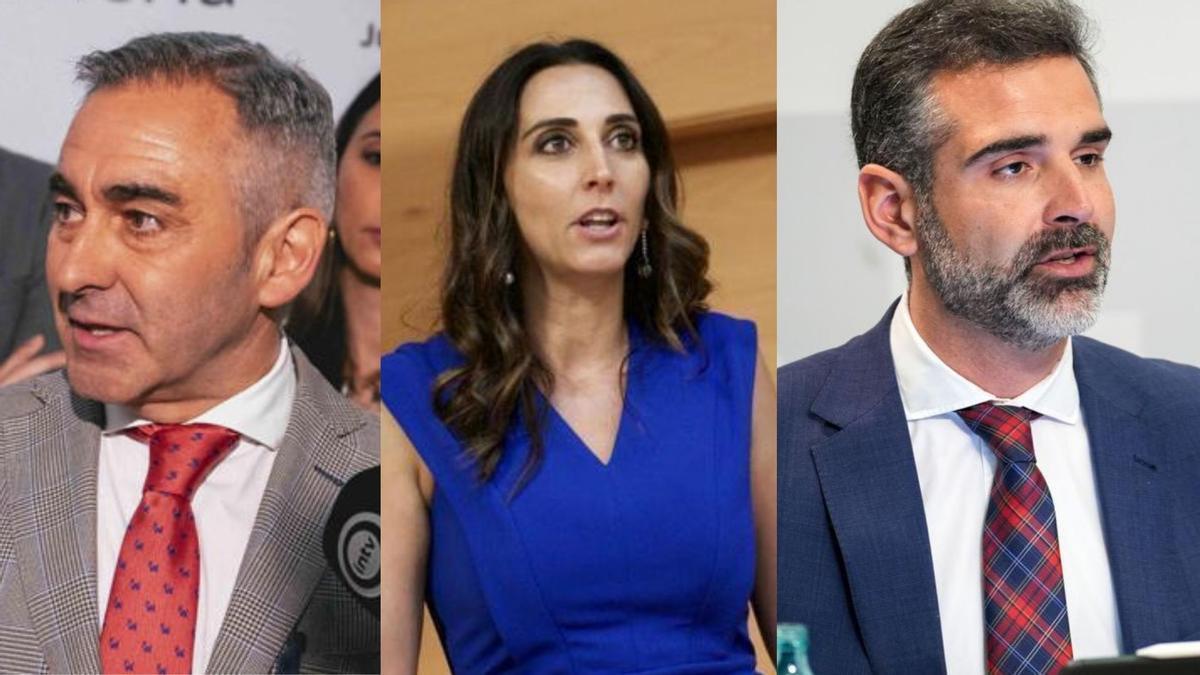 Miguel Barrachina, Sara Rubira y Ramón Fernández-Pacheco